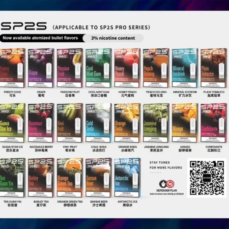 Alternative view of SP2S 思博瑞一代電子煙煙彈｜3入裝｜多種口味選擇｜正品保障
